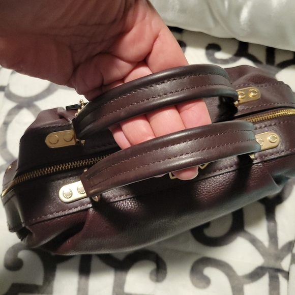 EUC Coach Oxblood Leather Lane Satchel - Picture 9 of 16